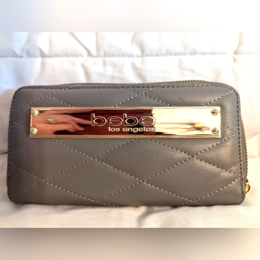 Ladies bebe los angeles Grey Wallet